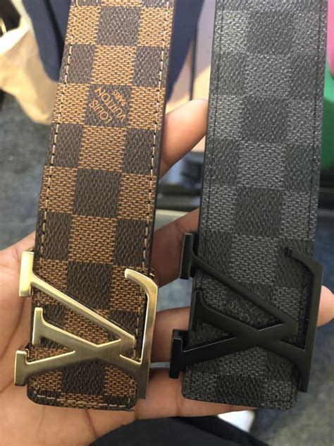 lv belt checkered|louis vuitton unisex belt.